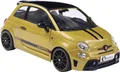 Solido PKW Modell Fiat F595 ABARTH WORKS gelb Fertigmodell PKW Modell