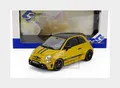 1:18 SOLIDO Fiat Nuova 500 Abarth 595 2022 Yellow Met Black SL1811306 Modellbau