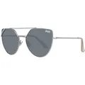 Superdry Pilotenbrille SDS Mikki 57002 silberfarben