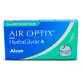Air Optix plus HydraGlyde for Astigmatism Monatslinsen weich | 6 Stück | BC 8.7 mm | DIA 14.5 mm | CYL -1.25 | ACHSE 30 | -01.00 Dioptrien