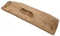 Meinposten Dekotablett Serviertablett Holz Servierbrett Anrichteplatte Platte Tablett braun (1 St), mit Kordel Griffe