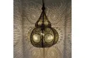 Casa Moro Deckenleuchten Orientalische Lampe Taza Schwarz Hängeleuchte mit Baldachin & Kette, ohne Leuchtmittel, Pendelleuchte Ramadan Lampe Deko LN3010