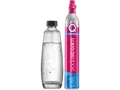 SODASTREAM Quick Connect Reservezylinder + 1 L Glasflasche Wassersprudler Zubehör Pink