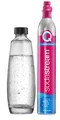SODASTREAM Quick Connect Reservezylinder + 1 L Glasflasche Wassersprudler Zubehö