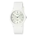 Uhr Casio Collection Analog Resin Armband weiß MQ-24B-7BEF