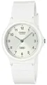Casio Pop Mq-24-Serie (35 Mm) Weißes Zifferblatt / Weißes Armband MQ-24B-7BEF