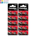 20x Camelion LR43 AG12 1,5V Alkaline Knopfzellen LR1142 386