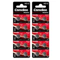 2x Camelion AG12 186 188 386 1142 SR43 LR43 Knopfzelle 1,5V Batterien = 20 Stück
