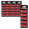 5x Camelion Knopfzellen Uhren - Batterien AG12 Alkaline 0% HG 10er Blister