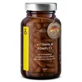 Vitamin B Komplex Hochdosiert - alle B-Vitamine Cholin & Inositol - 120 Kapseln