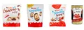 KINDER Testpaket Kinderini, Schoko-Bons, Bueno MINI Milch Haselnuss Geschmack Schokoriegel mit Milch-Haselnuss-Creme + Italan Gourmet polpa 400g