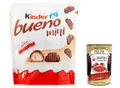 12x KINDER Bueno MINI Milch Haselnuss Geschmack Schokoriegel mit Milch-Haselnuss-Creme 108g + Italan Gourmet polpa 400g