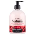 5901018014766 Joanna Naturia mydło w płynie z balsamem Malina 500ml (P1) Joanna