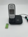 Gigaset A415A Schnurloses-/DECT Telefon - Schwarz mit Basis | neue Akkus