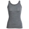 Icebreaker - Women's Siren Tank - Merinounterwäsche Gr S grau
