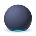 Echo Dot (Neueste Generation) | Smarter WLAN- und Bluetooth-Lautsprecher mit Alexa und gigantischem, sattem Klang | Tiefseeblau