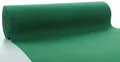 Mank Airlaid Tischläufer 40 cm x 24 m | Tischdecken-Rolle stoffähnlich | praktische Einmal-Tischdecke | 1 Stück | (Dunkelgrün)