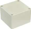 Modulgehäuse ABS, 83x81x56 mm, IP65, lichtgrau
