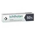 Ichtholan Zugsalbe 50% - entzündungshemmende, antibakterielle Zugsalbe, bei eitrigen Hautentzündungen wie Abszessen und Furunkeln, 15 g