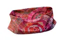 Britta Meier Breite Haarbänder Design-Art für Damen (Mandala-Rot)