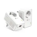 TP-Link TL-PA7019P KIT(DE) AV1000 Powerline 2er Kit Steckdose Netzwerk BRANDNEU