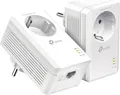 TP-Link TL-PA7019P KIT AV1000 Gigabit Powerline DLAN Adapter mit Steckdose Plug