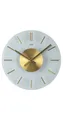 Moderne Wanduhr mit Quarzwerk von AMS AM W9319 NEU