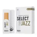 D'Addario Organisch Select Jazz Filed Soprano Saxophon-Stimmzungen - Saxophonrohre - 4 Hart, 10 Packung