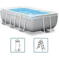 Intex - Frame Pool Set Prism Quadra 300 X 175 X 80 Cm Rechteckpool Set