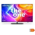 PHILIPS The One 55''/139cm 4k QLED Smart-TV, EEK F 3-seitiges Ambilight Dolby Vision/Atmos 55PUS9000/12