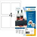 HERMA Flaschen-Etiketten SPECIAL, 90 x 120 mm, weiß