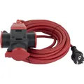 REV 006716 Strom Verlängerungskabel Rot 10 m (10 m, CEE 7/3) (006716)