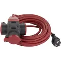 REV 006716 Strom Verlängerungskabel Rot 10.00m H07RN-F 3G 1,5mm2