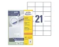 Avery Zweckform Etiketten 3652-200, 4620 Stück, Kennzeichnung (70 x 42,3 mm), selbstklebend