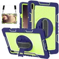 Für Samsung Galaxy Tab S10 Plus / S9 / S8 S7 Plus u. FE 360 Grad Tasche Hülle