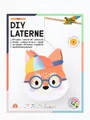 Folia Max Bringmann KG Papierlaterne DIY Laterne - Bastelset mit LED-Licht