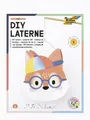 folia Laternen Bastelset FOX orange