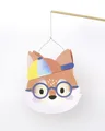 Folia 95303 - DIY Laterne FOX, Laternen Bastelset,  inklusive Vorlagebogen mit B