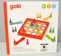 Goki Hüpfzwerge Familienspiel aus Holz Geschicklichkeitsspiel Lernspielzeug