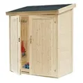 Wolff Finnhaus Premium Geräteschrank 20-B, ca. B191,8/H178/T102,6 cm, Natur