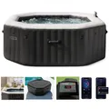Intex 28458 Whirlpool Pure SPA Bubble Jet Massage aufblasbar 4 Personen