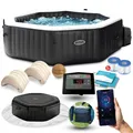 INTEX PureSpa Jet & Bubble Deluxe Standard 201x71cm Aufblasbarer Whirlpool