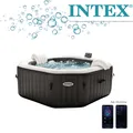 Intex 28458 Whirlpool Spa Ø201x71cm Pool Badewanne 4 Personen Whirlwanne Outdoor