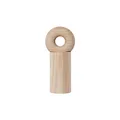 Hoop-Mühle Braun aus Holz Ø7,5xH16,5cm