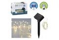 CEPEWA LED-Lichterkette 1x SOLAR LED-Lichterkette, 50x LED, 5.90m