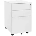 Boxxx Rollcontainer, Weiß, Metall, 3 Schublade(n) Schubladen, 39x60x52 cm, Typenauswahl, Beimöbel erhältlich, Arbeitszimmer, Container, Rollcontainer