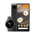 Google Pixel 6a mit Pixel Watch Bundle Smartphone Smartwatch - SEHR GUT