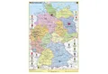 STIEFEL Poster Deutschland politisch mit Bundesländerwappen Lernposter, DIN A1