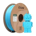 eSUN PLA Filament 1.75mm, PLA Basic 3D Drucker Filament Maßgenauigkeit +/- 0.03mm, 1KG Spule (2.2 LBS) Super Speedy PLA Filament für 3D Drucker, Himmelblau