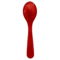 Birkmann, Acryllöffel, cherry red, kirsch-rot, marmoriert, 12 cm, glänzend, spülmaschinengeeignet